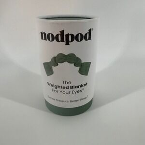 Nodpod Weighted Blanket For Your Eyes Gentle Pressure Better Sleep - Sage Green
